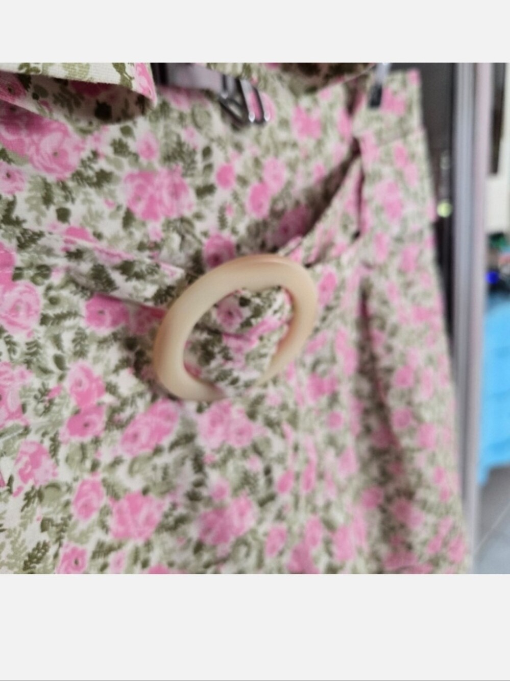 Sézane Pink Floral Jacket & Shorts - Picture 7 of 8